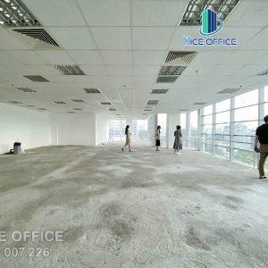 Mặt bằng trống cho thuê văn phòng tại tòa nhà Báo Sài Gòn Giải Phóng Quận 3