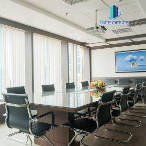 Phòng họp tiêu chuẩn tại văn phòng trọn gói TNR Tower được sử dụng 5h miễn phí mỗi tháng