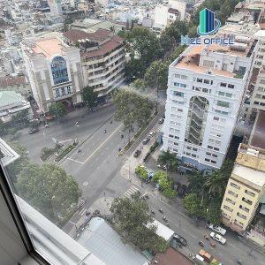 View đường Trần Hưng Đạo - Nguyễn Khắc Nhu từ tầng 11 tòa nhà MB Sunny Tower Quận 1