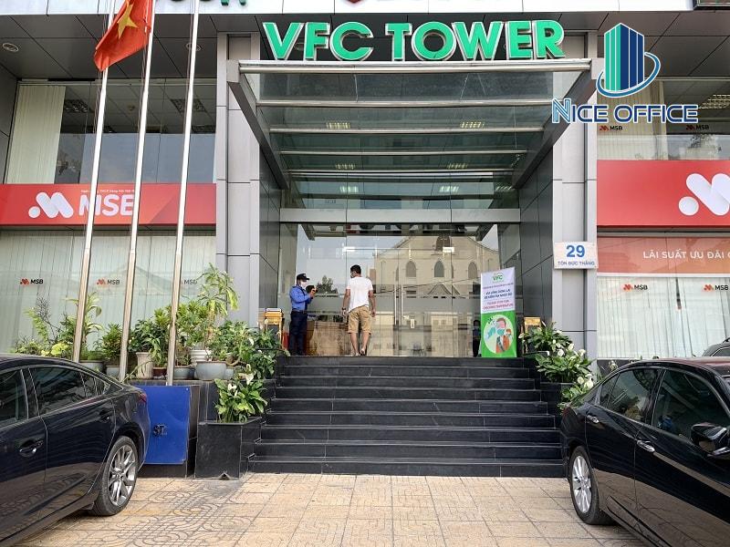 Mặt tiền VFC TOWER - Văn Phòng Cho Thuê đường TôN Đức Thắng, Quận 1