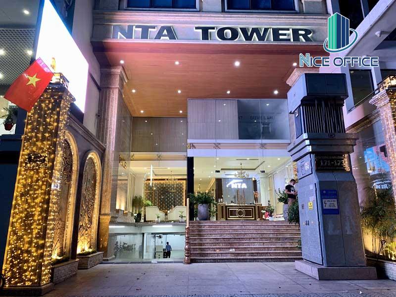 Tòa nhà NTA Tower về đêm