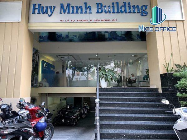 Mặt tiền tòa nhà Huy Minh Building quận 1