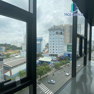 View đường Nguyễn Văn Trỗi từ tầng 6 tòa nhà Minh Anh Tower, Quận Tân Bình