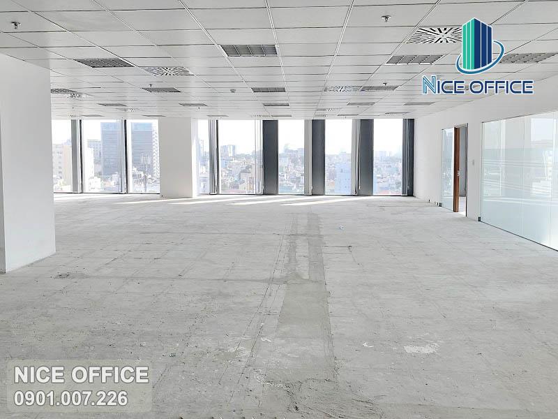 Mặt bằng trống thực tế cho thuê tại tòa nhà văn phòng hạng A - Lim Tower 2, Quận 3