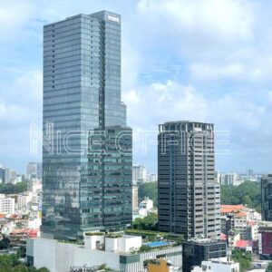 Hai tháp Saigon Centre Tower 1 & 2 nhìn từ trên cao