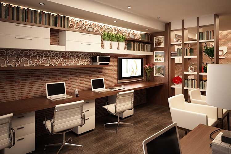 Home-Office là là văn phòng tại gia thường thấy ở các doanh nghiệp nhỏ