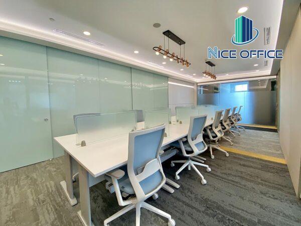 Văn phòng 12 chỗ tại văn phòng trọn gói Ceo Suite - Vietcombank Tower