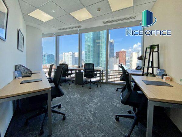 Phòng làm việc 6 chỗ tại văn phòng trọn gói Bitexco - Compass Office (Tầng 16)