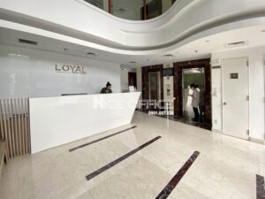 Sảnh đón khách tại tòa nhà Loyal Building