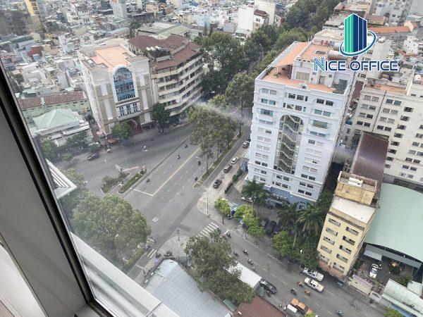View đường Trần Hưng Đạo - Nguyễn Khắc Nhu từ tầng 11 tòa nhà MB Sunny Tower Quận 1