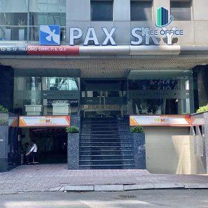 Mặt tiền tòa nhà Pax Sky Trương Định