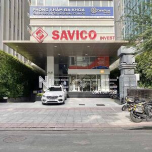 Mặt tiền tòa nhà Savico Invest