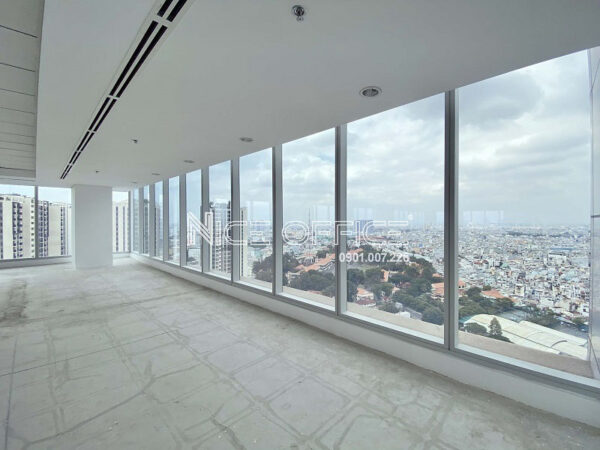 View nhìn từ tầng 23 tòa nhà Viettel Complex Tower