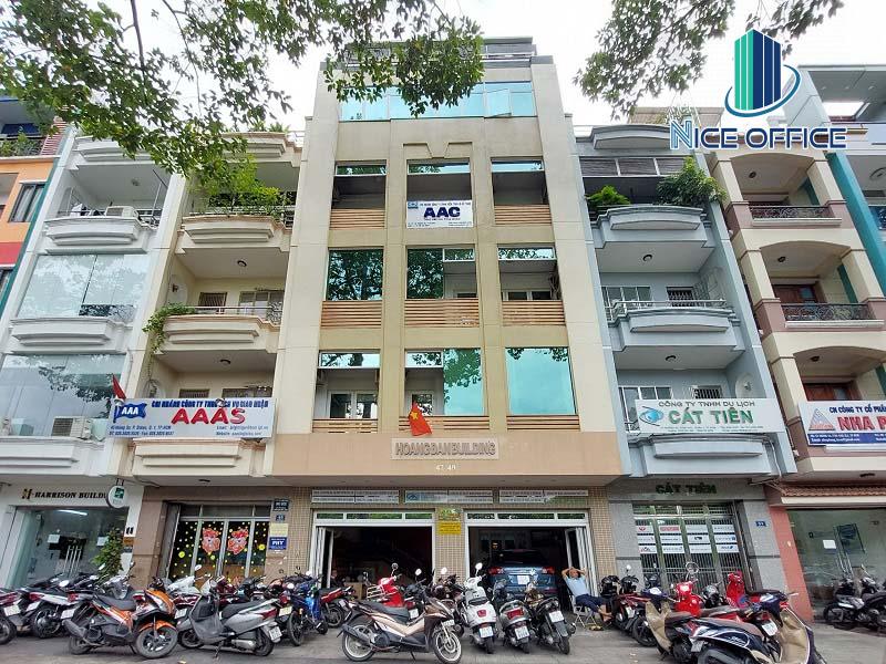 Thuê văn phòng đường Hoàng Sa quận 1 - Tòa nhà Hoàng Đan Building