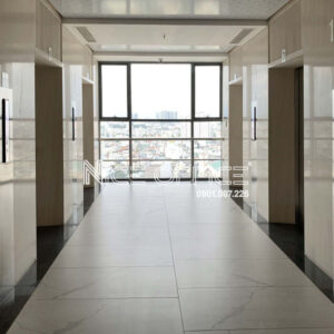 Khu vực thang máy tại tòa nhà TTC Building