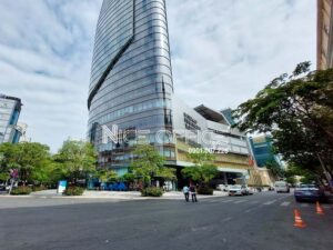 Đường Hải Triều phía trước tòa nhà Bitexco Financial Tower