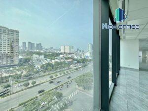View đường Điện Biên Phủ từ tòa nhà CII Tower