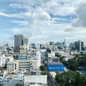 View toàn cảnh nhìn từ tầng 12 tòa nhà Citilight Tower