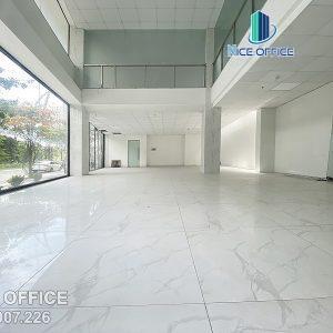 Mặt bằng trống tại tòa nhà HKL Building rất thích hợp công ty làm showroom