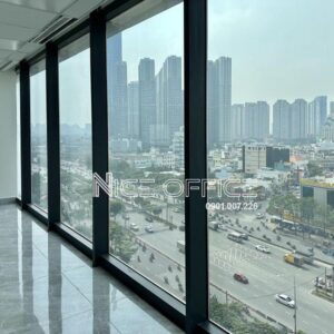 View đường Điện biên Phủ nhìn từ tầng 10 tòa nhà CII Tower