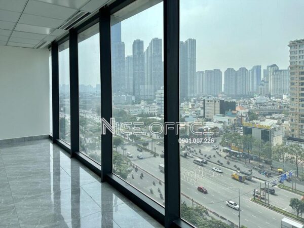 View đường Điện biên Phủ nhìn từ tầng 10 tòa nhà CII Tower