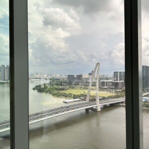 View cầu Ba Son nhìn từ tầng 20 tòa nhà VPBank Saigon Tower