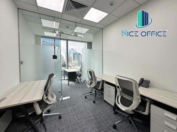 Phòng làm việc riêng tại Cocoro The Nexus có phòng riêng bên trong văn phòng