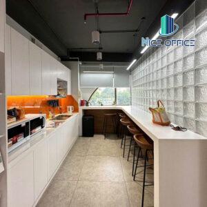 Pantry tại văn phòng trọn gói C.A.M Space