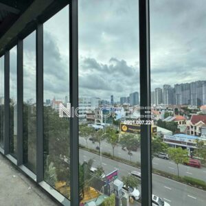 View thông thoáng tại mỗi tầng tòa nhà XL Building Trần Não